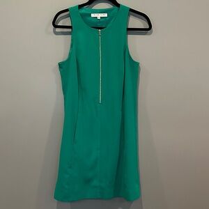 Trina Turk Green Sleeveless Mini Dress